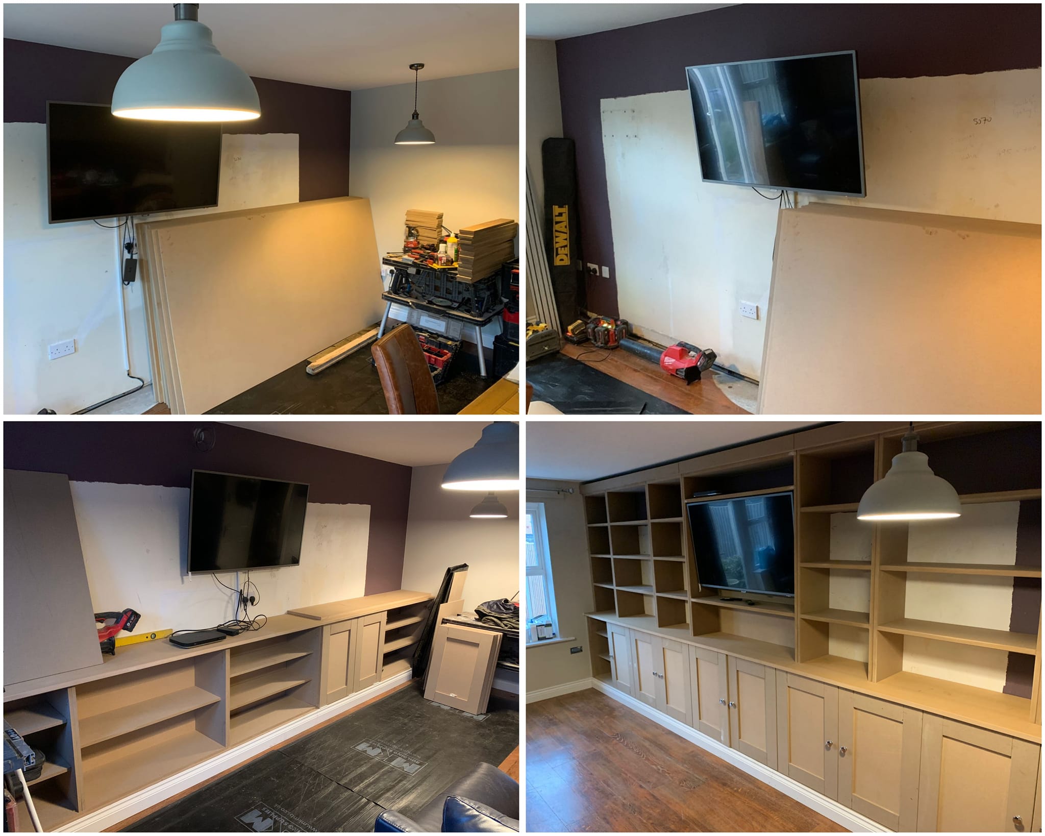 bespoke media wall 4